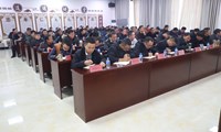 昭泸、镇赫高速公路建设指挥部组织召开“万人千机、百日攻坚”动员大会