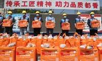 关爱一线建设者！昭通市总工会开展“夏送清凉”活动