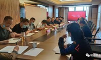 李文龙到先行道桥公司调研指导工作