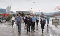 农发行云南省分行赴水富港调研