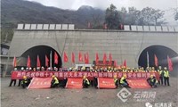 百日攻坚|大永高速新坪隧道左洞贯通