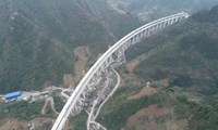 宜昭高速二期控制性工程龙凤特大桥圆满完成T梁架设任务