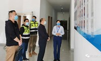 公司疫情防控工作组到鲁甸管理处指导疫情防控工作