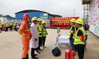 昭阳西环高速成功举办2022年消防暨高坠事故应急演练