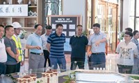 省住建厅副厅长王云昌一行到凤凰广场项目调研
