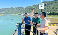 湖南省港务集团到水富港考察交流
