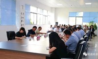 李文龙到顺华公司调研指导工作