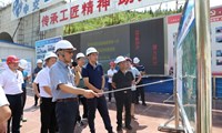 交通运输部到都香高速昭金段调研