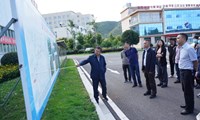 袁国林到鲁巧高速公路项目调研指导工作