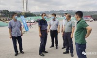 昭通高速主要领导到项目一线检查督导疫情防控等工作