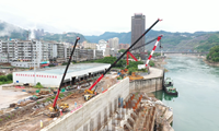 水富港高标准严要求建设绿色生态港口