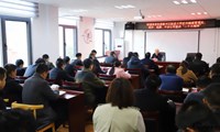 赵成才到昭泸公司党支部宣讲二十大精神