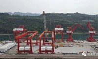 水富港中心作业区二期工程建设稳步推进